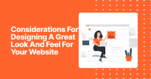 Who designs the look of a website?