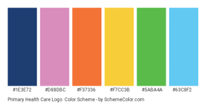 What color branding is healthcare?