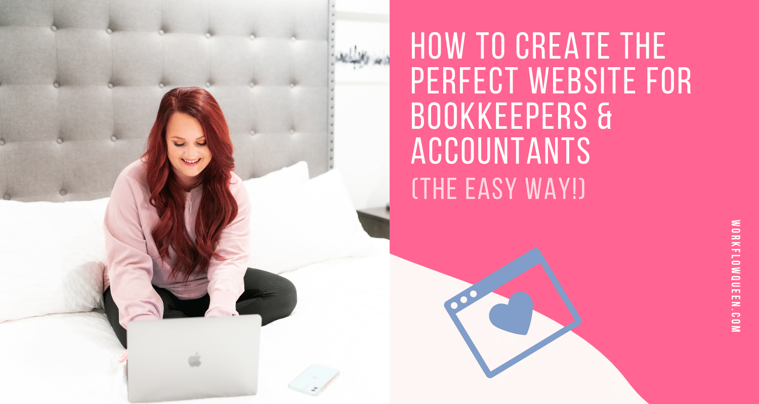how do i create a bookkeeping website?