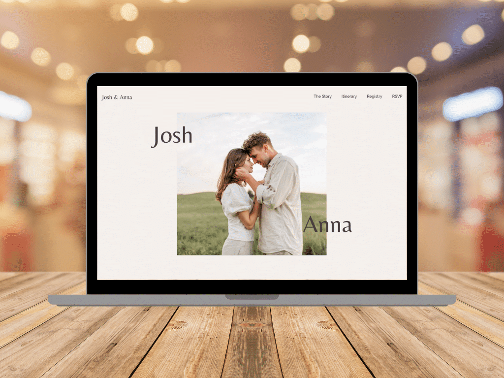 Are wedding websites still a thing?