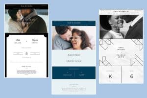 advance should you make a wedding website