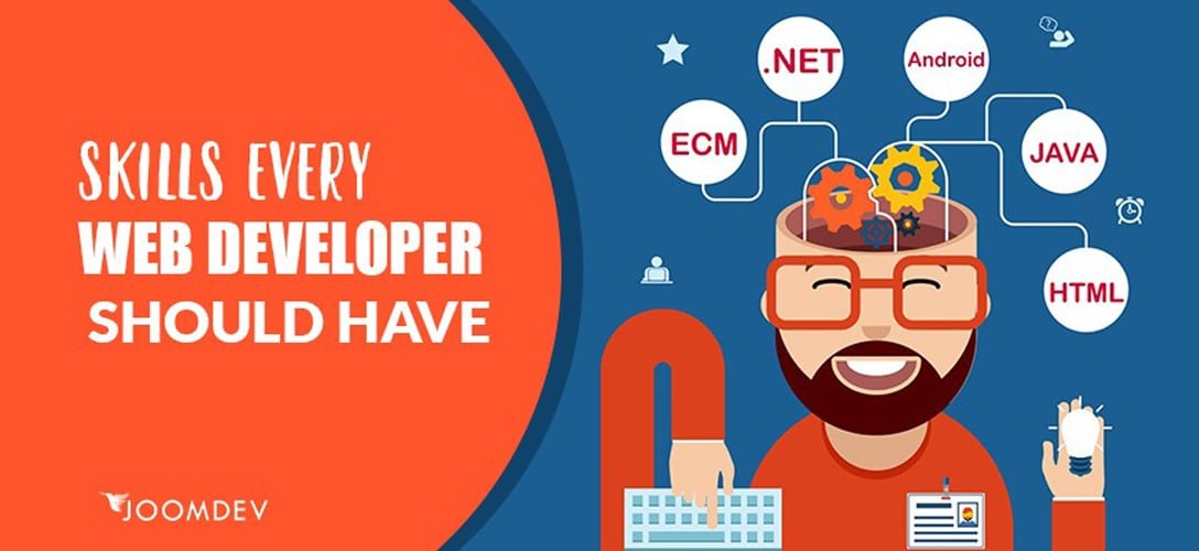 What skills does a web developer need?