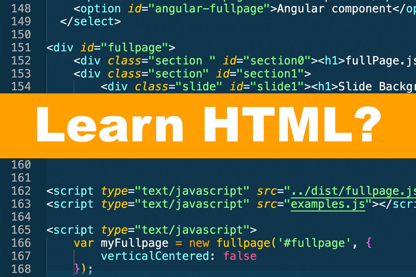 How long does it take to learn HTML?