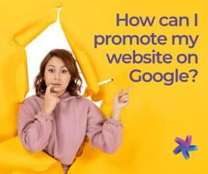 Can I promote my website on Google?