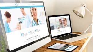 create a medical website