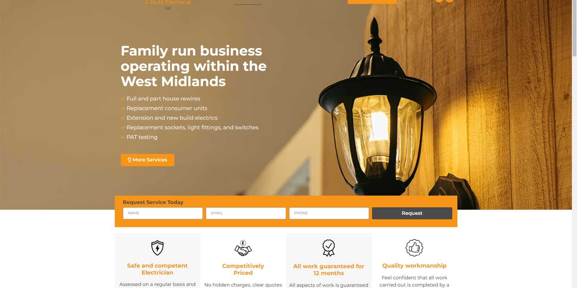 Watt's Next: Unveiling the Future of Electrician Website Design