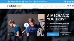 Mechanic Website Design