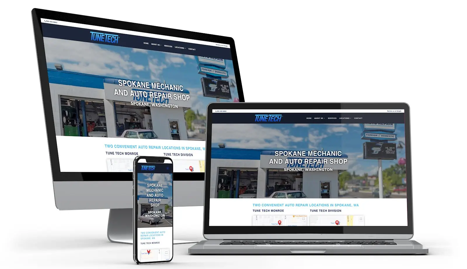 Grease Gears and Graphics: Mechanic Website Design