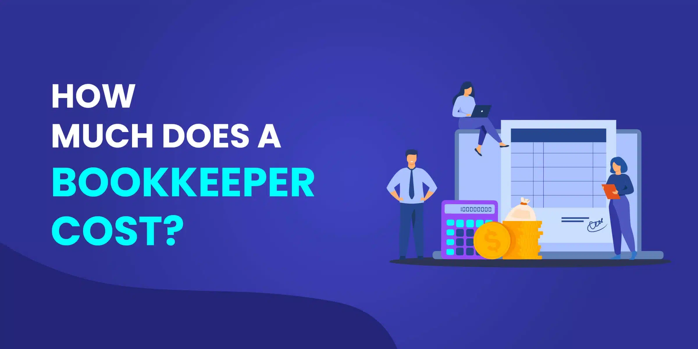 How much do bookkeepers charge?