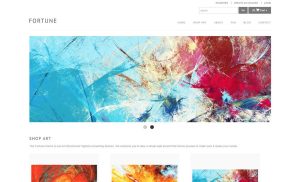 should an artist website have