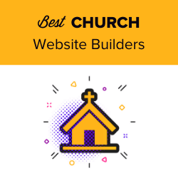 How do I create a simple church website?
