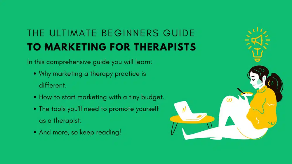 How do I market myself as a mental health therapist?