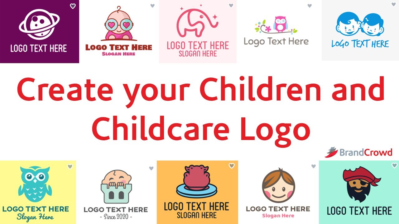How to create a child care logo?