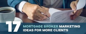 market myself as a mortgage broker