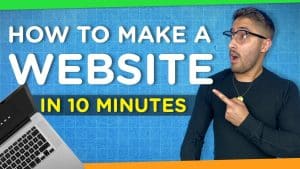 What is the quickest and easiest way to build a website?
