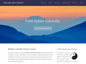 What should i include on my acupuncture website?
