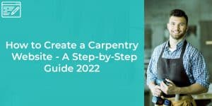 create a carpentry website