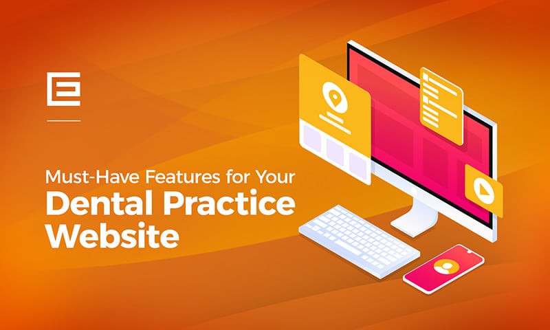 What should a dental website include?