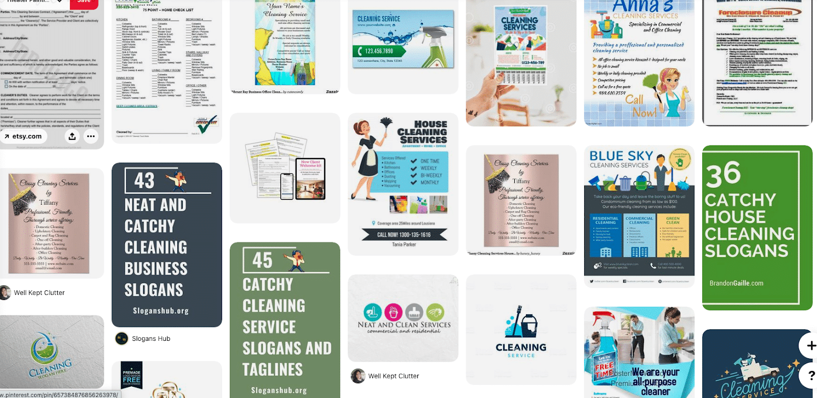 How do I describe a cleaning company?
