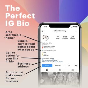 How do I write a hair business bio?
