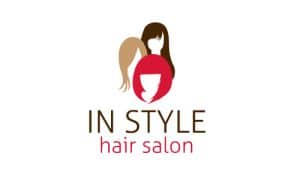 How to create a hair salon logo?