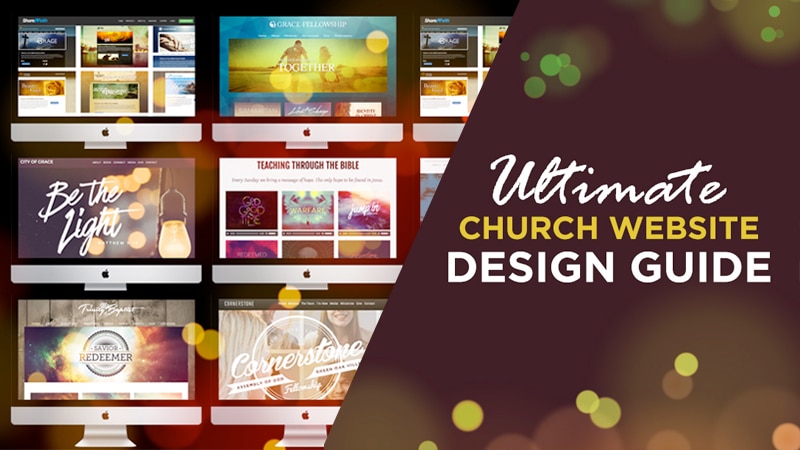 How can I create a website for my church?