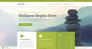 Showcasing techniques on acupunture website Showcasing techniques on acupunture website