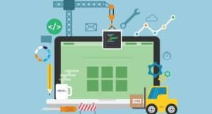What should be on a construction website?