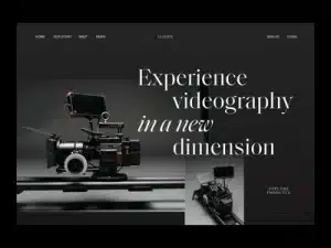 Videographer website themes Videographer website themes