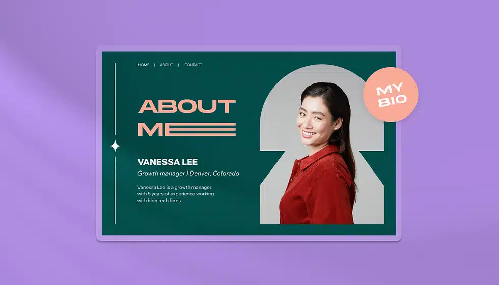 How do I write a hair business bio?