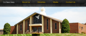 How do I create a simple church website?