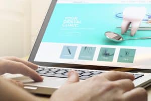What should a dental website include?