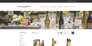How to create a wine website?