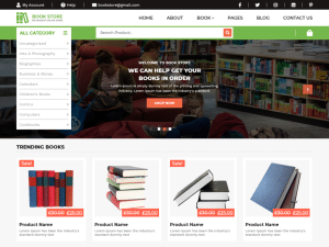 What is online book store website?