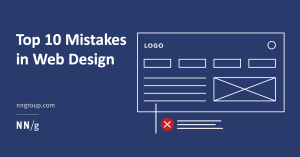 What is the biggest mistake in web design?
