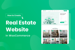 real estate website with WordPress