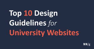 What are university websites used for?