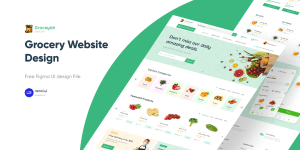 what should a supermarket web design have?
