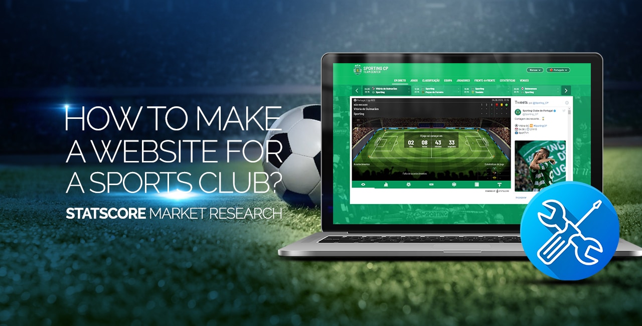 How do I create a sports website?