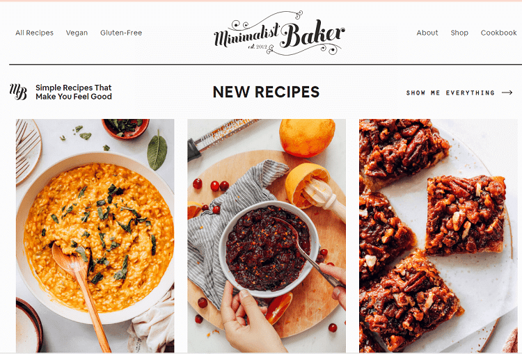 How much do food websites make?
