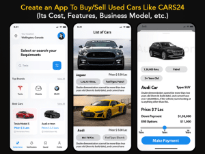 How do I create a car dealer app?
