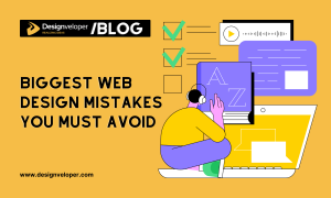What is the biggest mistake in web design?
