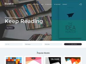 How do I create an online book store in WordPress?