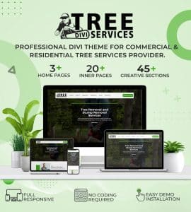 best themes for tree trimming websites