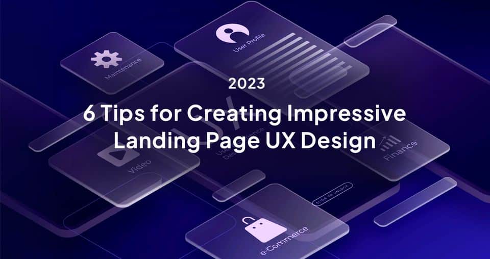 How do I make an impressive landing page?