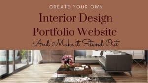 How do I create an interior design website?