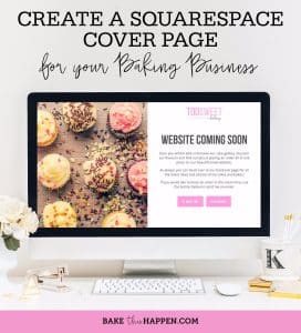 How do I create a website for my baking business?