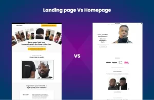 What a landing page looks like? What a landing page looks like?