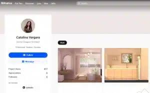 How do I create an interior design profile? How do I create an interior design profile?
