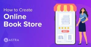 How to create a website for a bookstore?